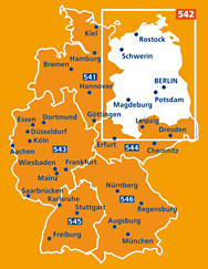 Michelin Karte Deutschland | Karte Berlin